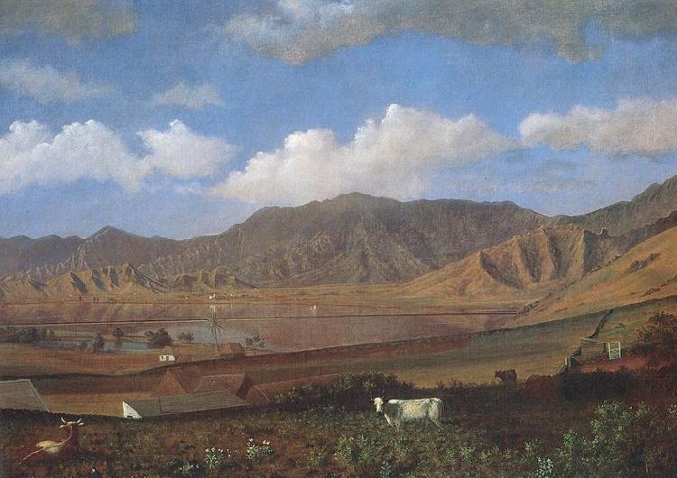 Enoch Wood Perry, Jr. Kualoa Ranch oil painting picture